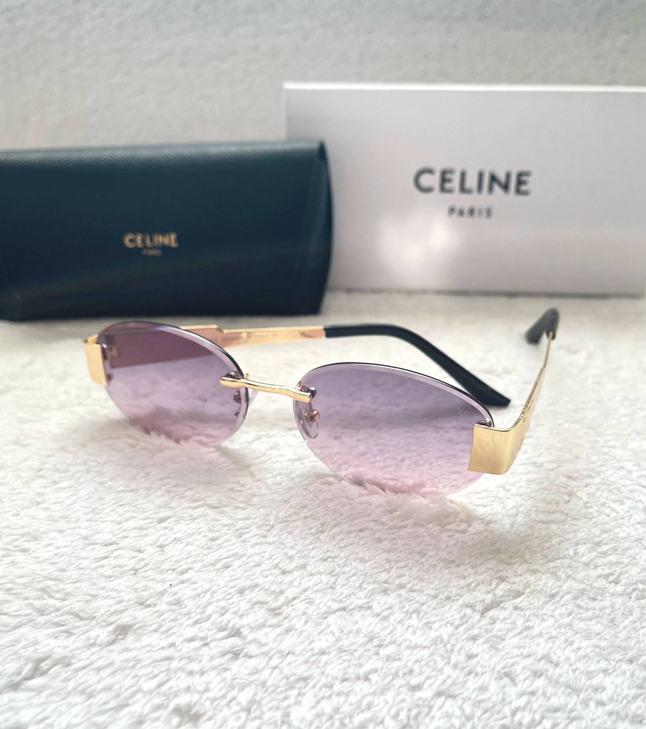 عینک سلین بیضی فرملس (کد 136)