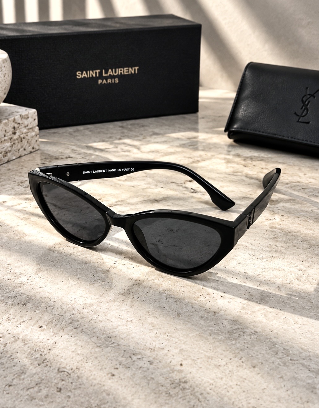 عینک آفتابی زنانه YSL - کد 1099